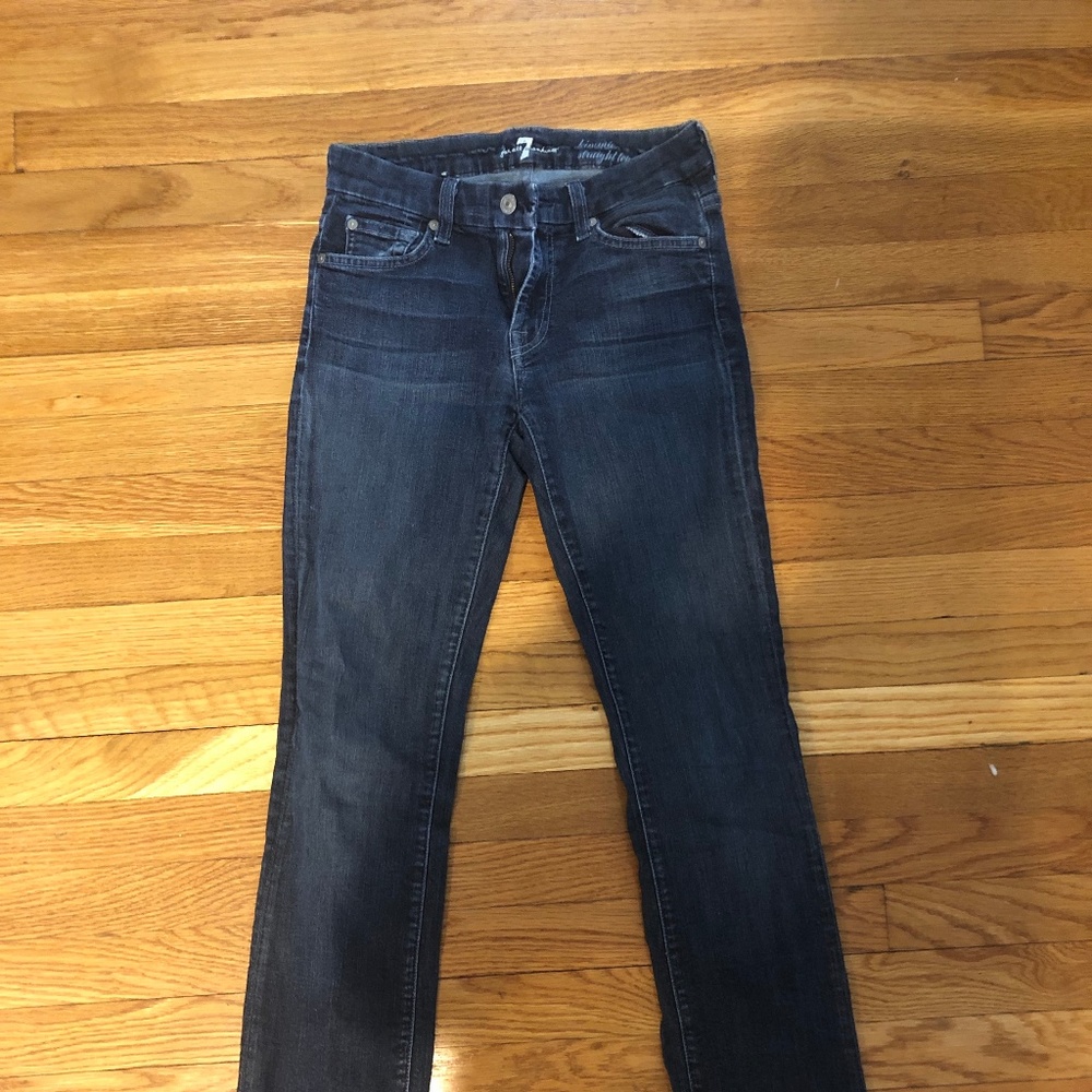 7 For All Mankind Kimmie Straight Leg Jean Size 27